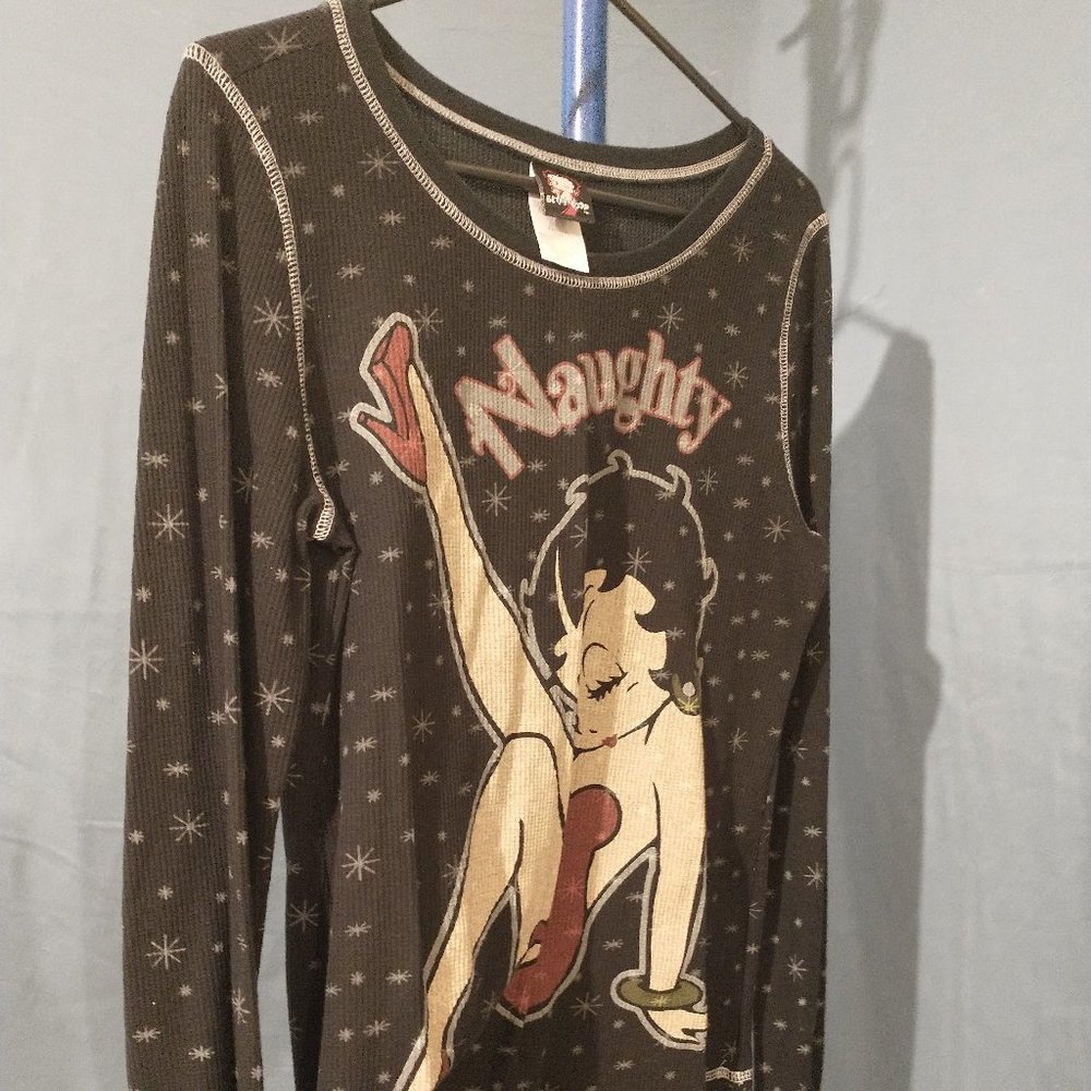 Betty Boop long sleeved shirt